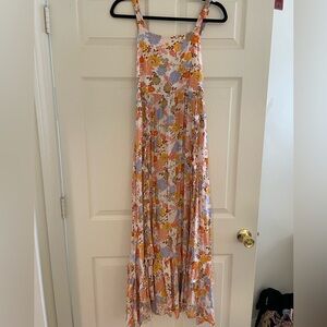 Petal and pup floral dress